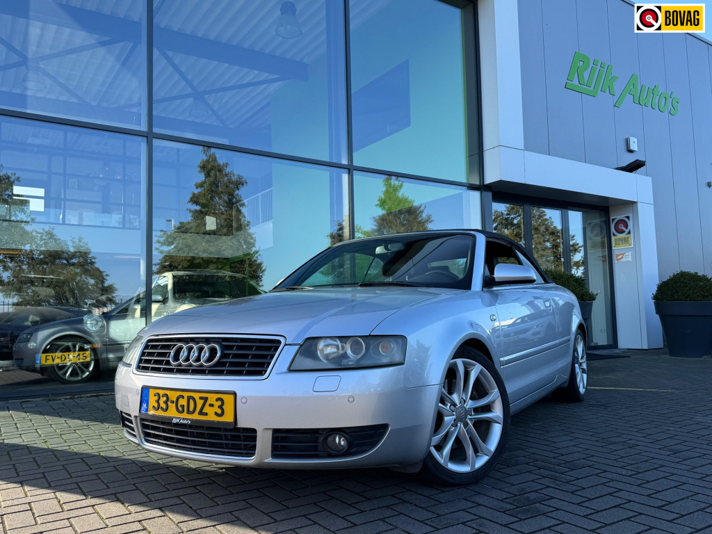 Audi A4 cabriolet 1.8 turbo pro line * leer * cruise control * stoelverwarming