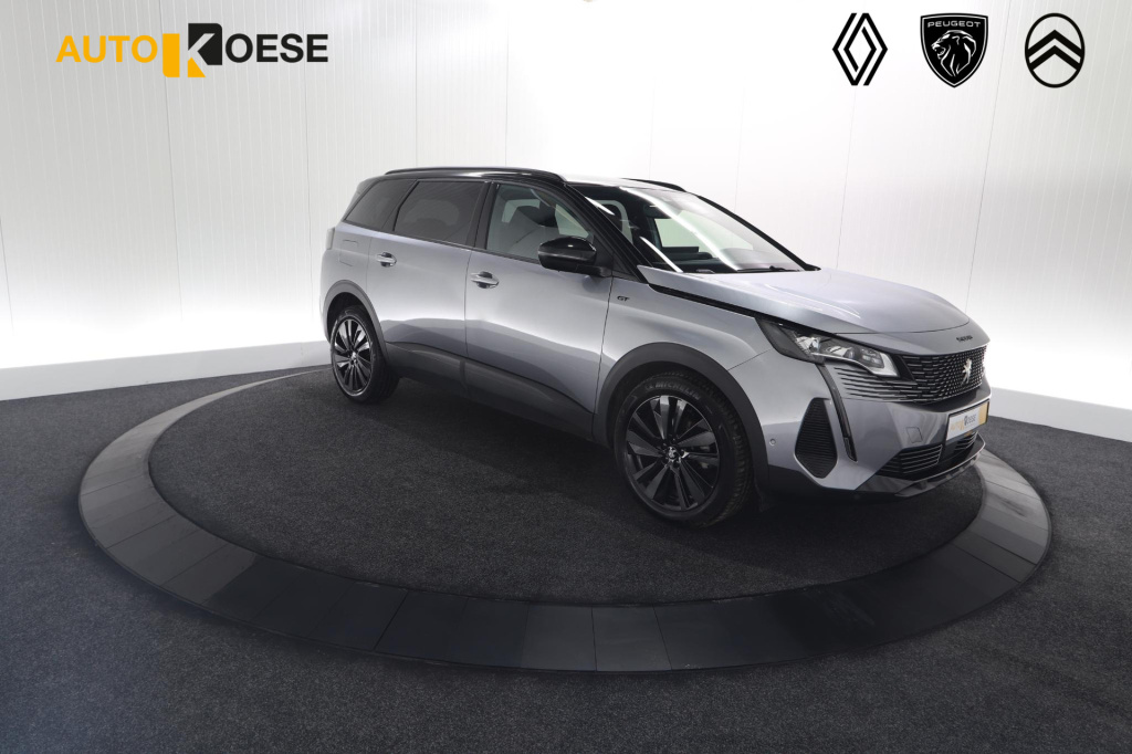 Peugeot 5008 puretech 130 eat8 gt black pack | 7 zitplaatsen | adaptieve cruise control | elektronische kofferklep | camera