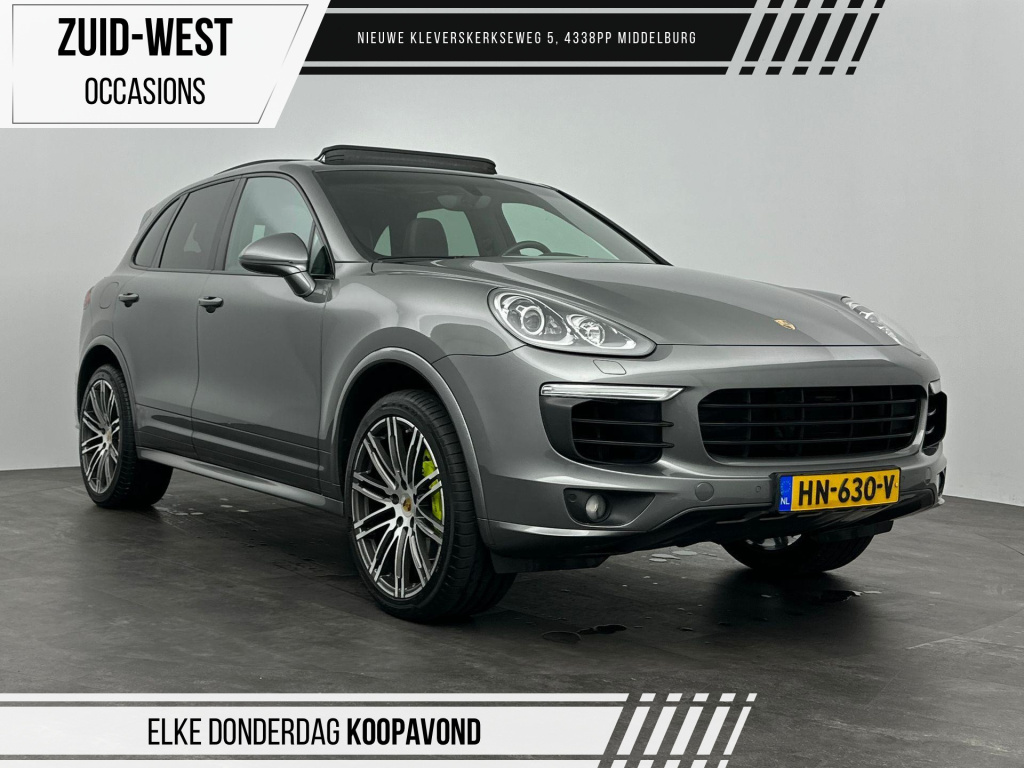 Porsche Cayenne 3.0 s e-hybrid panorama bose luchtvering trekhaak