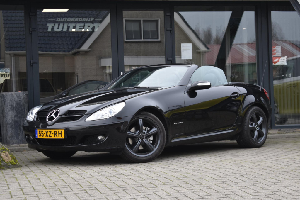 Mercedes-Benz SLK 200 k. | leder | nap |stoelverwarming | airscarf | climate controle | youngtimer