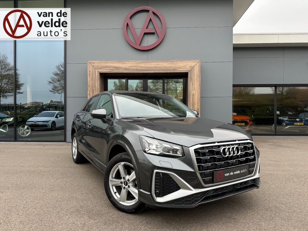 Audi Q2 35 tfsi 150pk s-tronci s-line | camera | navigatie | keyless | elek. achterklep | rijklaar incl. garantie