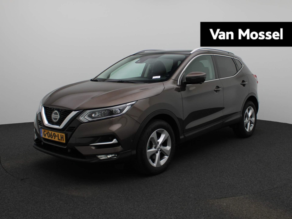 Nissan Qashqai 1.3 dig-t business edition aut.| ecc | panorama | navigatie | camera | stoelverwarming | trekhaak | elek. stoelen | half-leder | lmv | pdc | led | dab