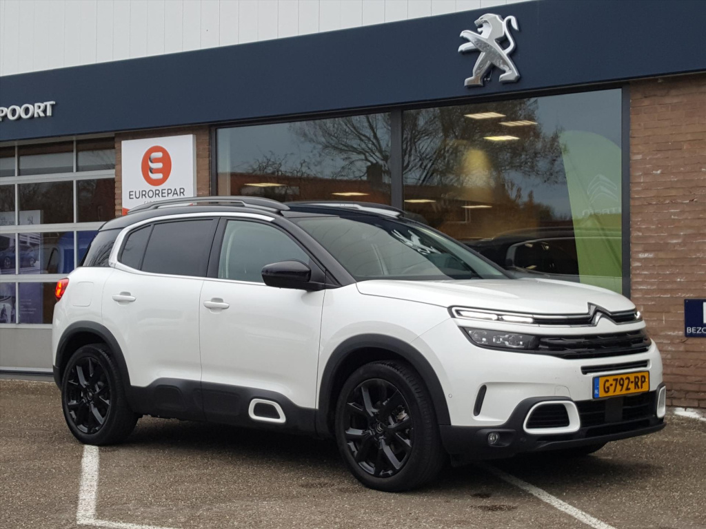 Citroen C5 Aircross shine 1.6 puretech-180pk automaat (eat8) navigatie | trekhaak | cruise & climate control | achteruitrijcamera | stoelverwarming voor | bt | lmv19