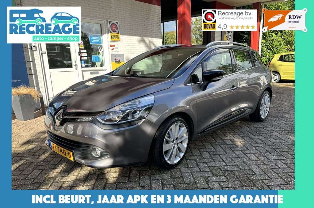 Renault Clio estate tce 90 energy dynamique | jaar apk, beurt en 3 maanden garantie