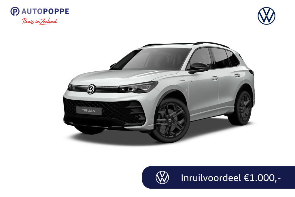 Volkswagen Tiguan 1.5 ehybrid 272 6dsg r-line business | 'app-connect' draadloze smartphone integratie | automatische afstandsregeling (adaptive cruise control) | digital cockpit pro (26 cm)