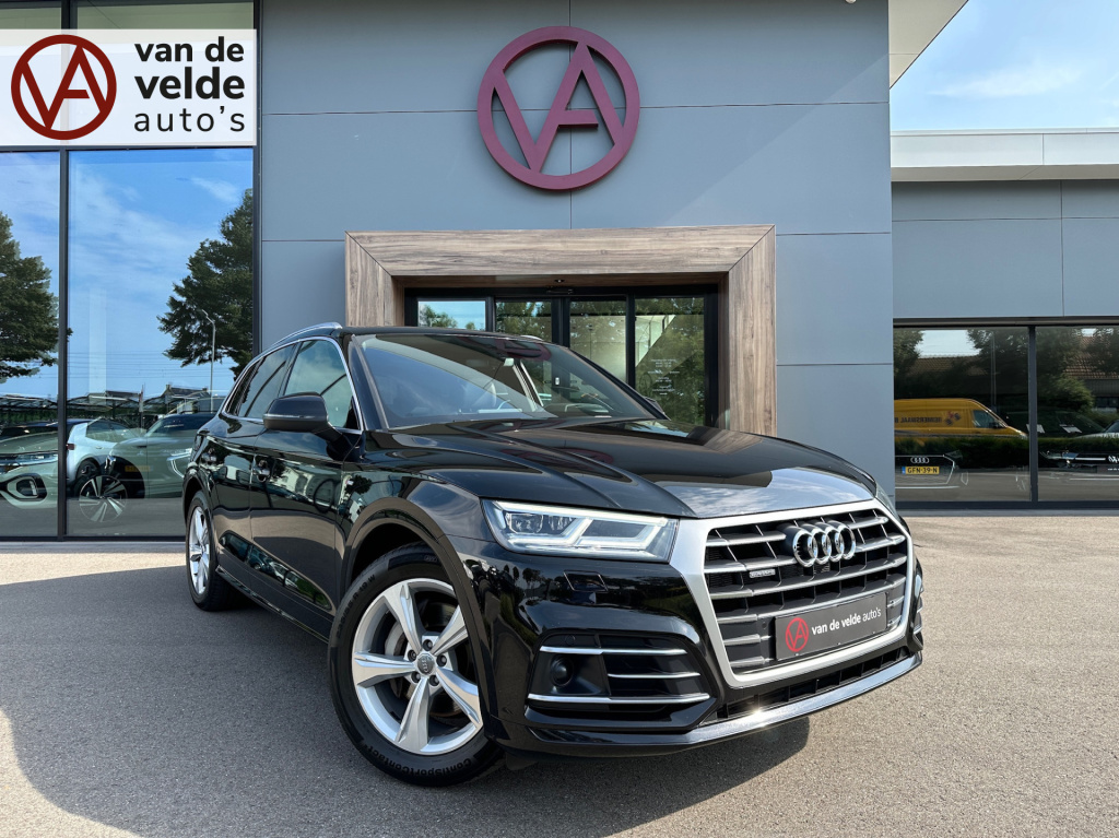 Audi Q5 55 tfsi e quattro sport | s-line | luchtvering | virtual cockpit | leder | b&o | head-up | rijklaar incl. garantie