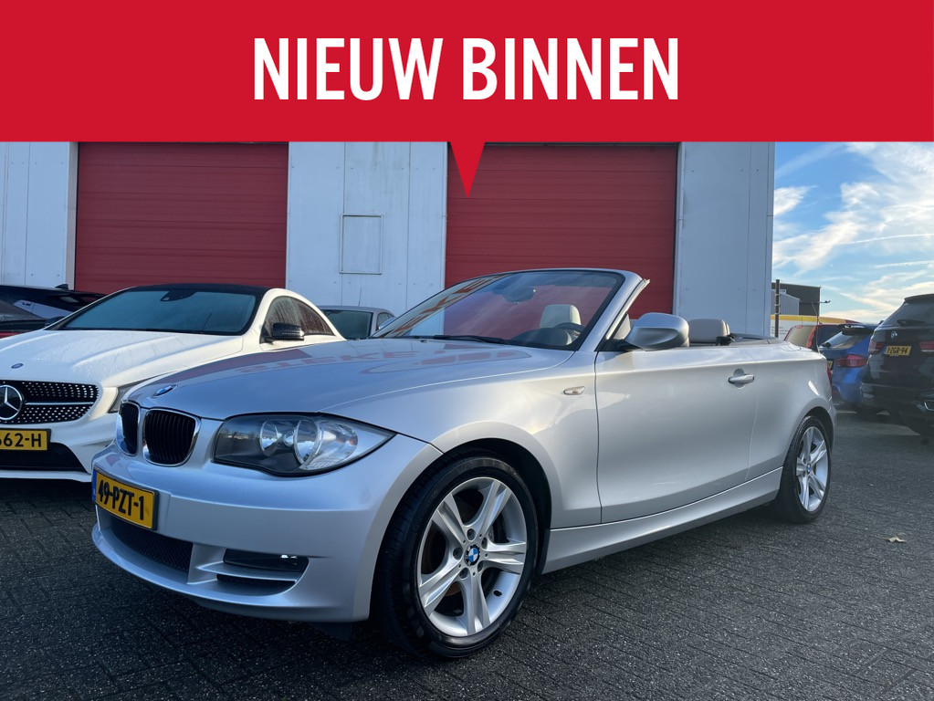 BMW 1 Serie cabrio 118i executive