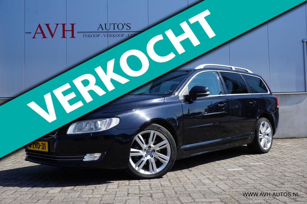 Volvo V70 2.0 d4 summum, exportkoopje... (1186 rest bpm)