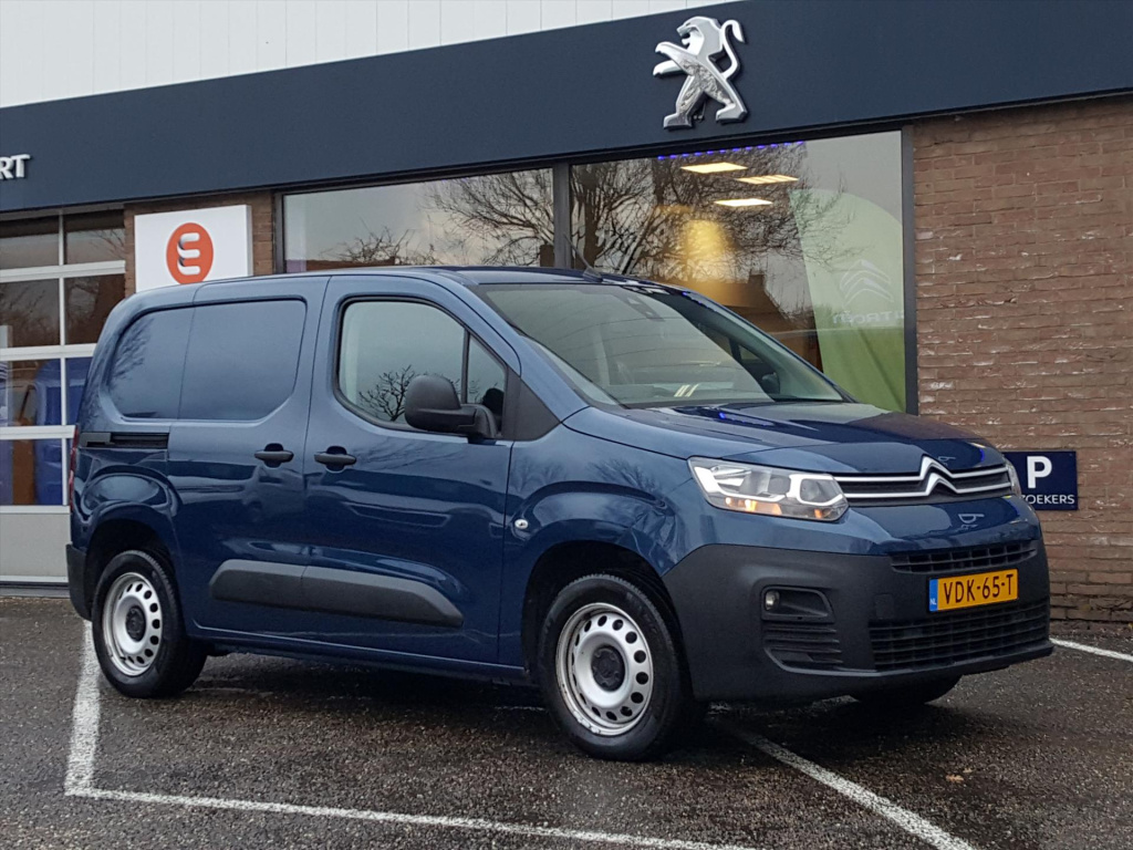 Citroen Berlingo van gb 1.5 bluehdi 130pk s&s l1 club 3p airco | cruise control | navigatie via apple & android | bluetooth | achterramen met wisser | parkeerhulp