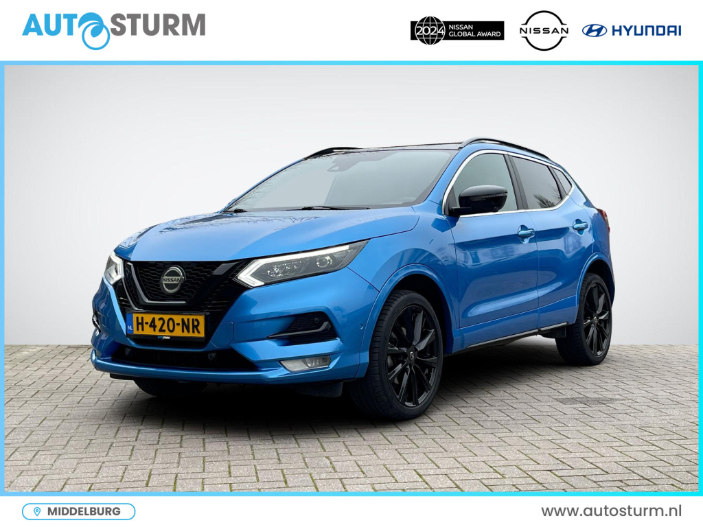 Nissan Qashqai 1.3 dig-t n-tec | trekhaak | panoramadak | leder/alcantara | apple carplay/android auto | adapt. cruise control | led koplampen | rijklaarprijs!