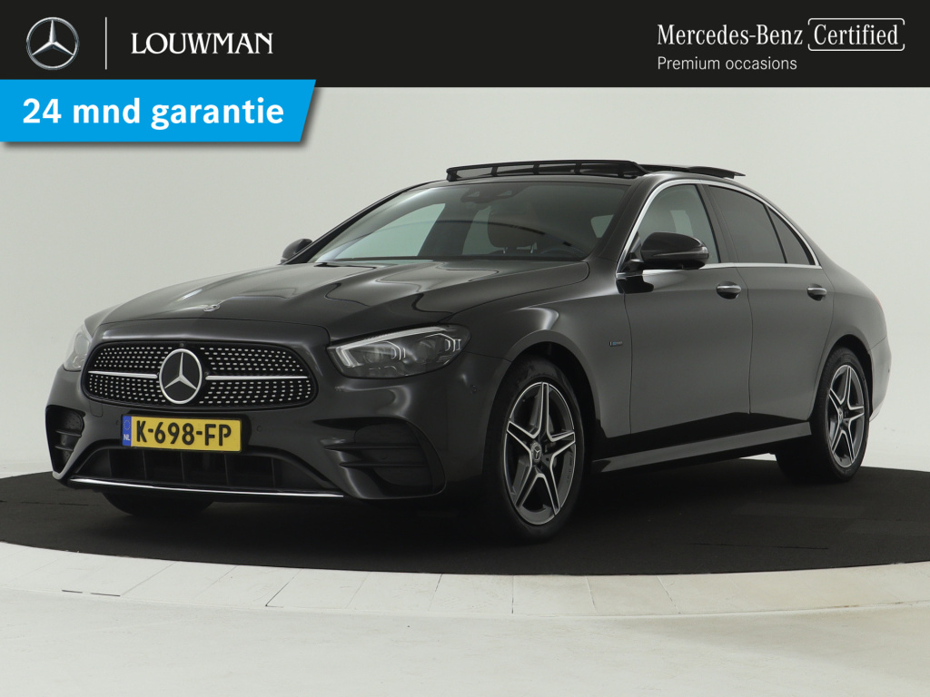 Mercedes-Benz E-Klasse 300 e amg line panorama schuif-kanteldak| amg styling | airmatic | alarm | keyless-go comfort . | inclusief 24 maanden mb certified garantie voor europa.