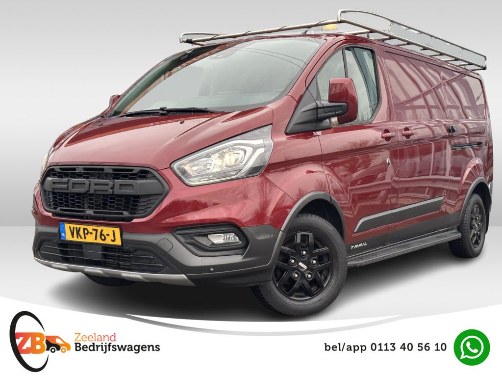 Ford Transit Custom 300 2.0 tdci l2h1 trail | 2x schuifd | trekhaak | leder | navi | cruisec. | pdc