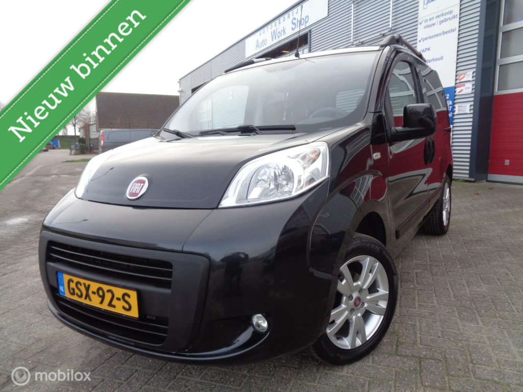 Fiat Qubo 1.4 dynamic airco/lm velgen/blue&me/pdc/slechts 33000km