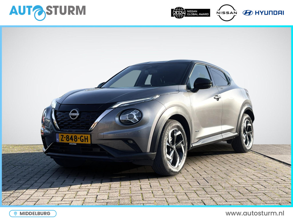 Nissan Juke 1.6 hybrid tekna sound pack | navigatie | 360° camera | bose audio | adapt. cruise control | leder | apple carplay/android auto | rijklaarprijs!