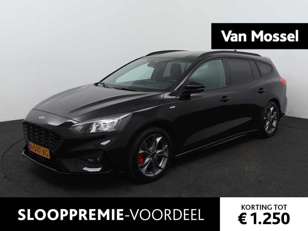 Ford Focus wagon 1.0 ecoboost hybrid st line x business | navigatie | ecc | camera | lmv | led | dab | apple carplay