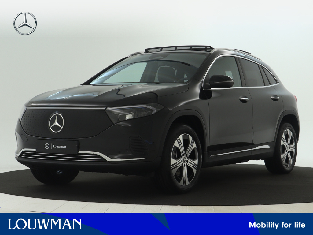 Mercedes-Benz Eqa 250+ luxury line limited 71 kwh | parkeerpakket met achteruitrijcamera | keyless-go comfort pakket | verwarmde stoelen vooraan | guard 360° voertuigbescherming plus | 	extra usb-poorten | dodehoekassistent |