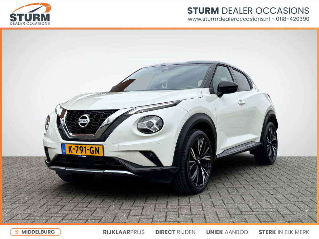 Nissan Juke 1.0 dig-t n-design | navigatie | camera | apple carplay/android auto | led koplampen | 19'' velgen | keyless entry | rijklaarprijs!