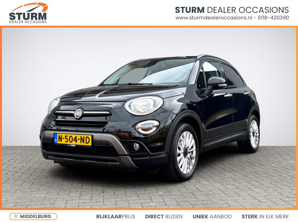 Fiat 500x cross 1.0 gse city cross opening edition | trekhaak | navigatie | stoelverwarming | keyless entry | camera | cruise & climate control | rijklaarprijs!