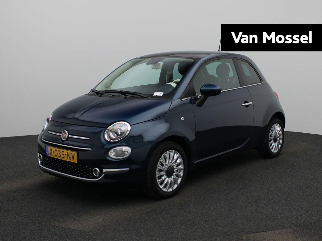 Fiat 500 1.0 hybrid | panoramadak | navigatie | climate control | lichtmetalen velgen |