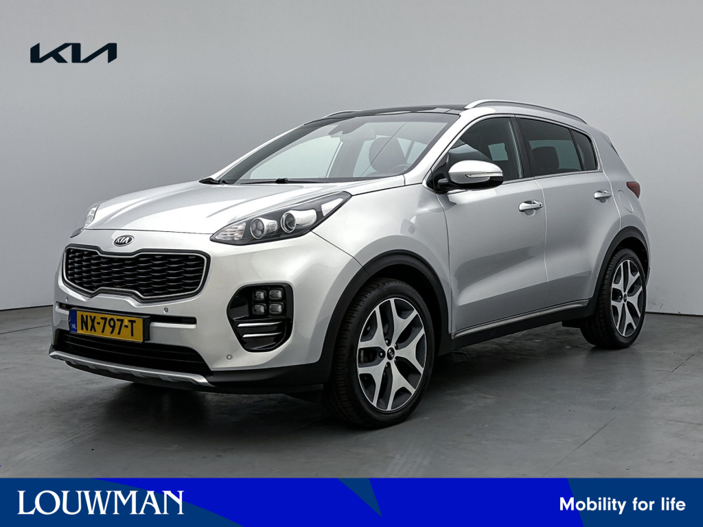 Kia Sportage 1.6 t-gdi gt-line | panoramadak | trekhaak | stuur- en stoelverwarming |