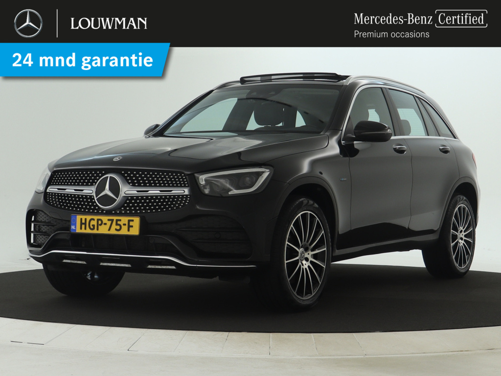 Mercedes-Benz Glc 300 e amg plug-in hybride | panoramadak | burmester | multibeam led | inclusief 24 maanden mb certified garantie voor europa.