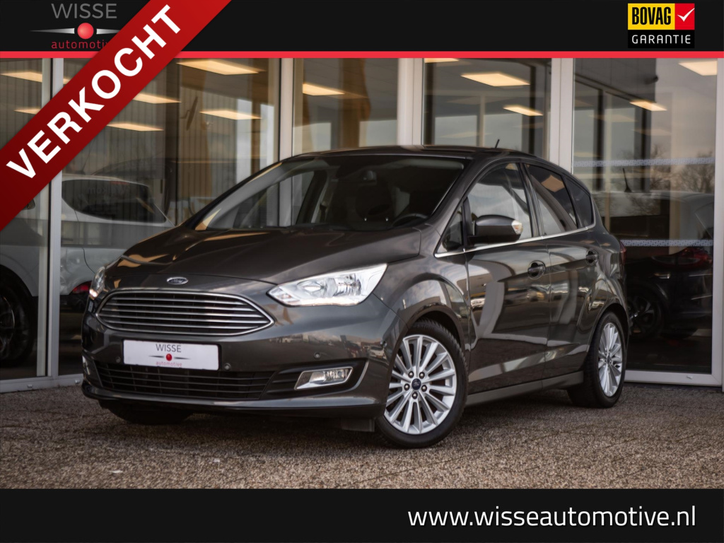 Ford C-max 1.0 ecoboost 125pk titanium | trekhaak | camera | park. sensoren | navigatie