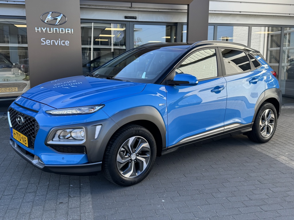 Hyundai Kona 1.6 gdi hev fashion | trekhaak afn. 1300kg! | navigatie | achter