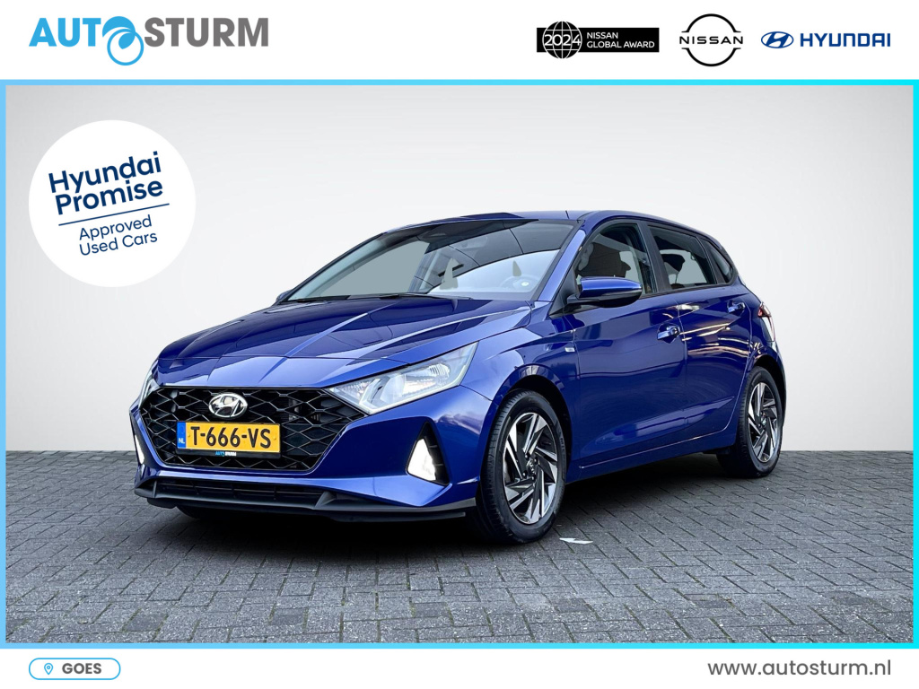 Hyundai I 20 1.0 t-gdi comfort smart | navigatie | camera | apple carplay/android auto | dodehoek | airco | cruise control | park. sensor | rijklaarprijs!